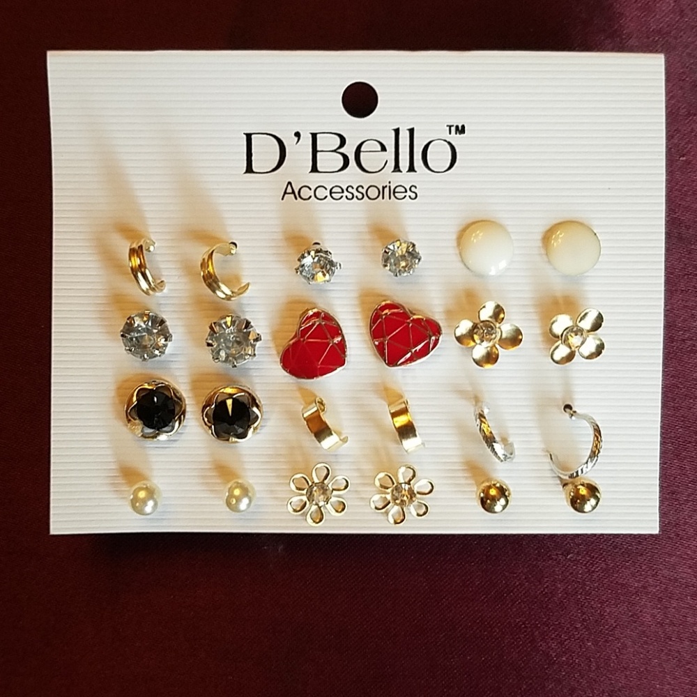 Pierced earrings